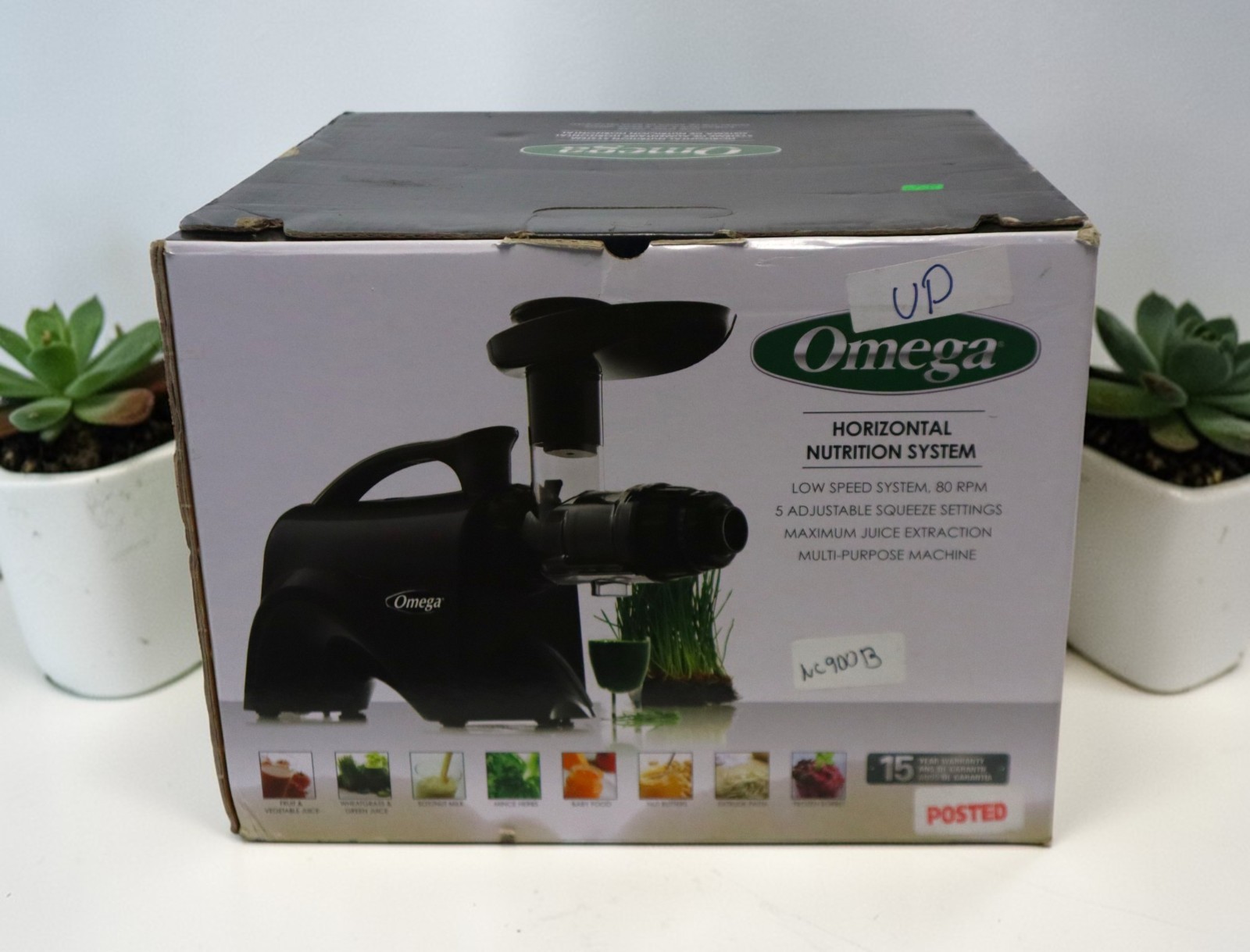 Omega NC900B Horizontal Nutrition Center Electric Slow Masticating Juicer gallery