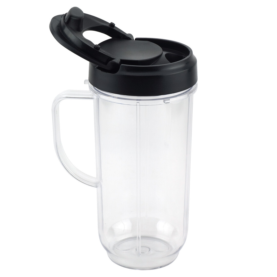 2 Pack 22 oz Tall Cup with To-Go Lid Replacement Part Magic Bullet 250W MB1001 gallery