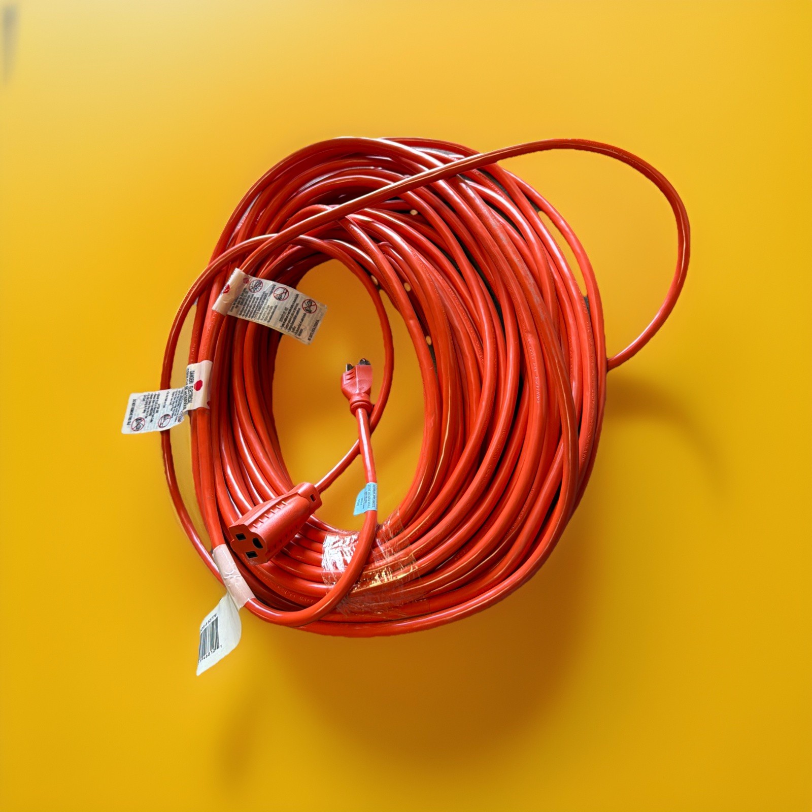 🔥 Commercial Electric 100ft Extension Cord 16/3 Light Duty Indoor ~ 1 Unit gallery