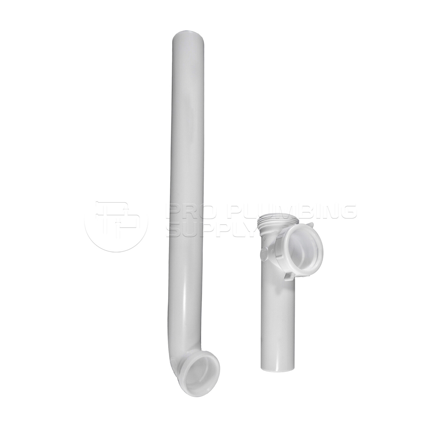 1-1/2"in Plastic End Outlet Waste with Slip Joint & TPR Washer 16"in Length USA gallery