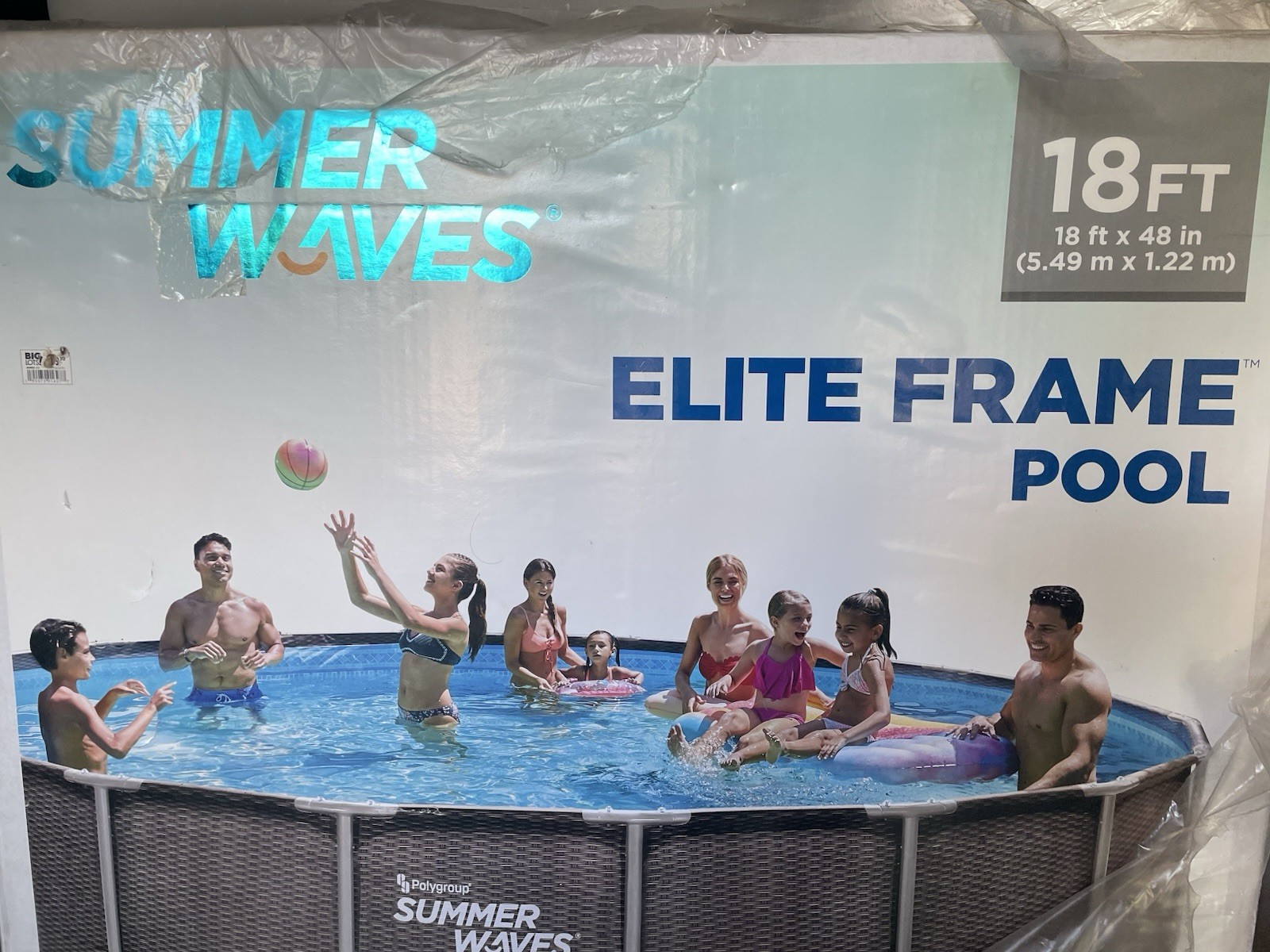 Summer Waves Elite Frame Round Pool 18 ft x 48 in Metal Frame gallery