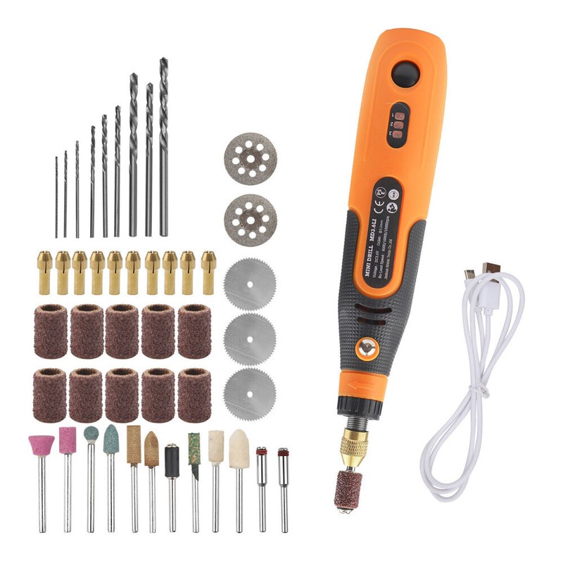 48PCS Abrasive Rotary Tool Accessories Grinding Sanding Cutting Polishing Set US gallery