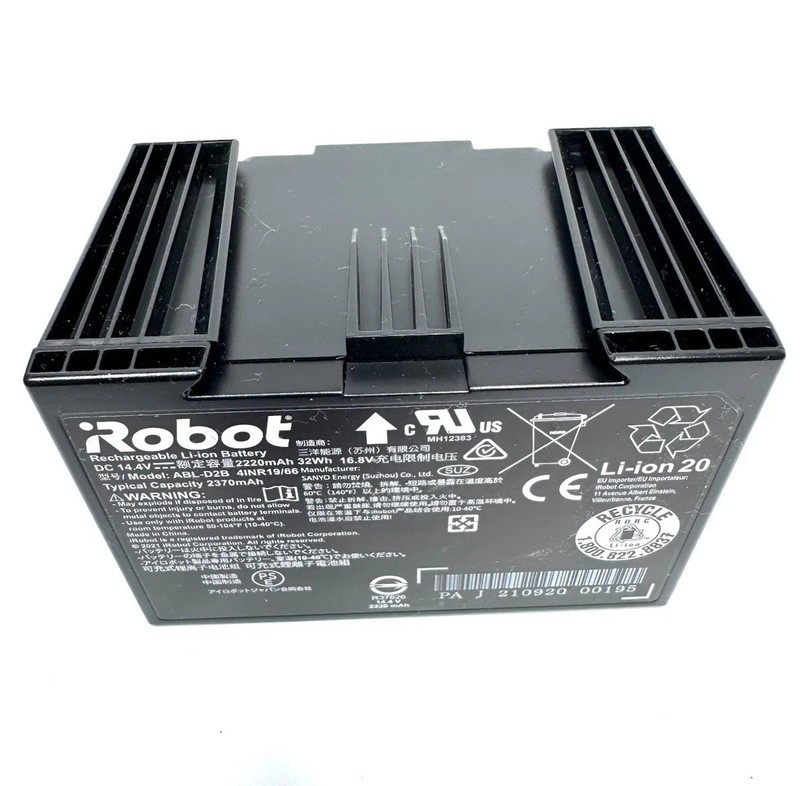OEM Roomba High Capacity Lithium Battery ABL-D2b j7 i6 i3 i7+ i8 j5 i5 gallery