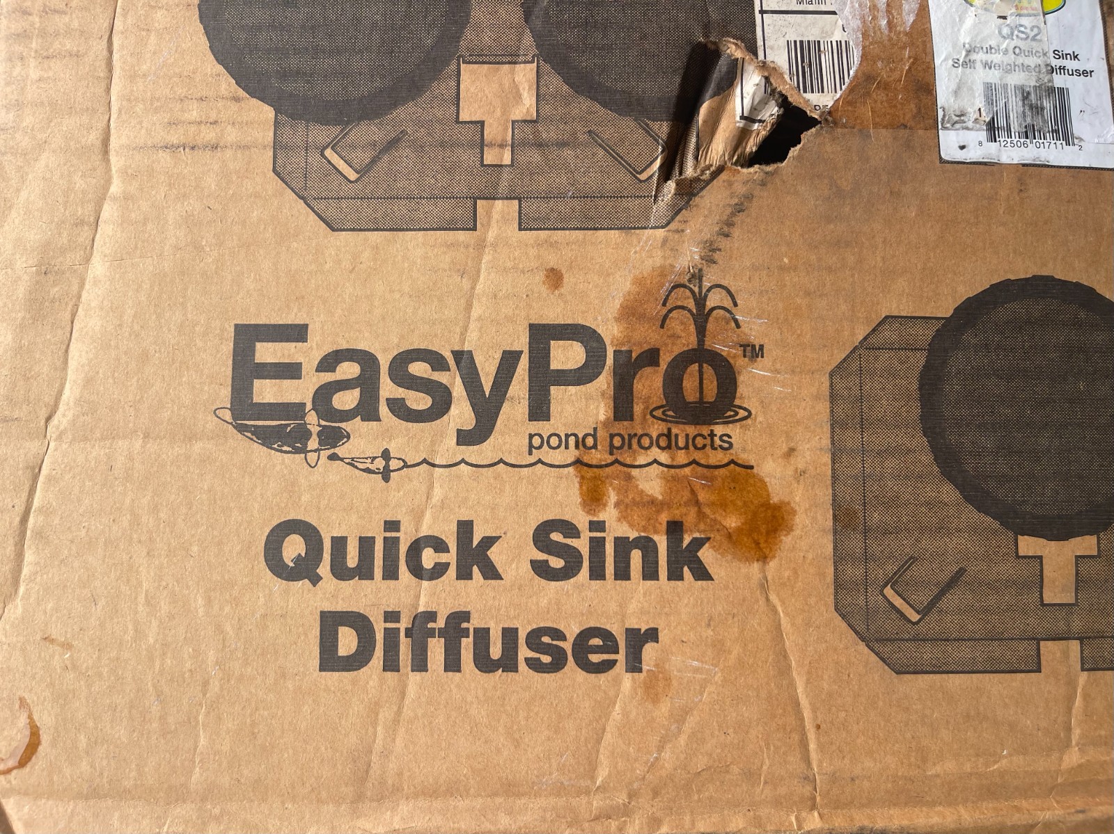 EasyPro QS2 Quick Sink Self Weighted Double Membrane Pond Lake Air Diffuser New gallery