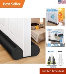 32-Inch Door Draft Blocker – Adjustable, Noise & Light Blocking Seal