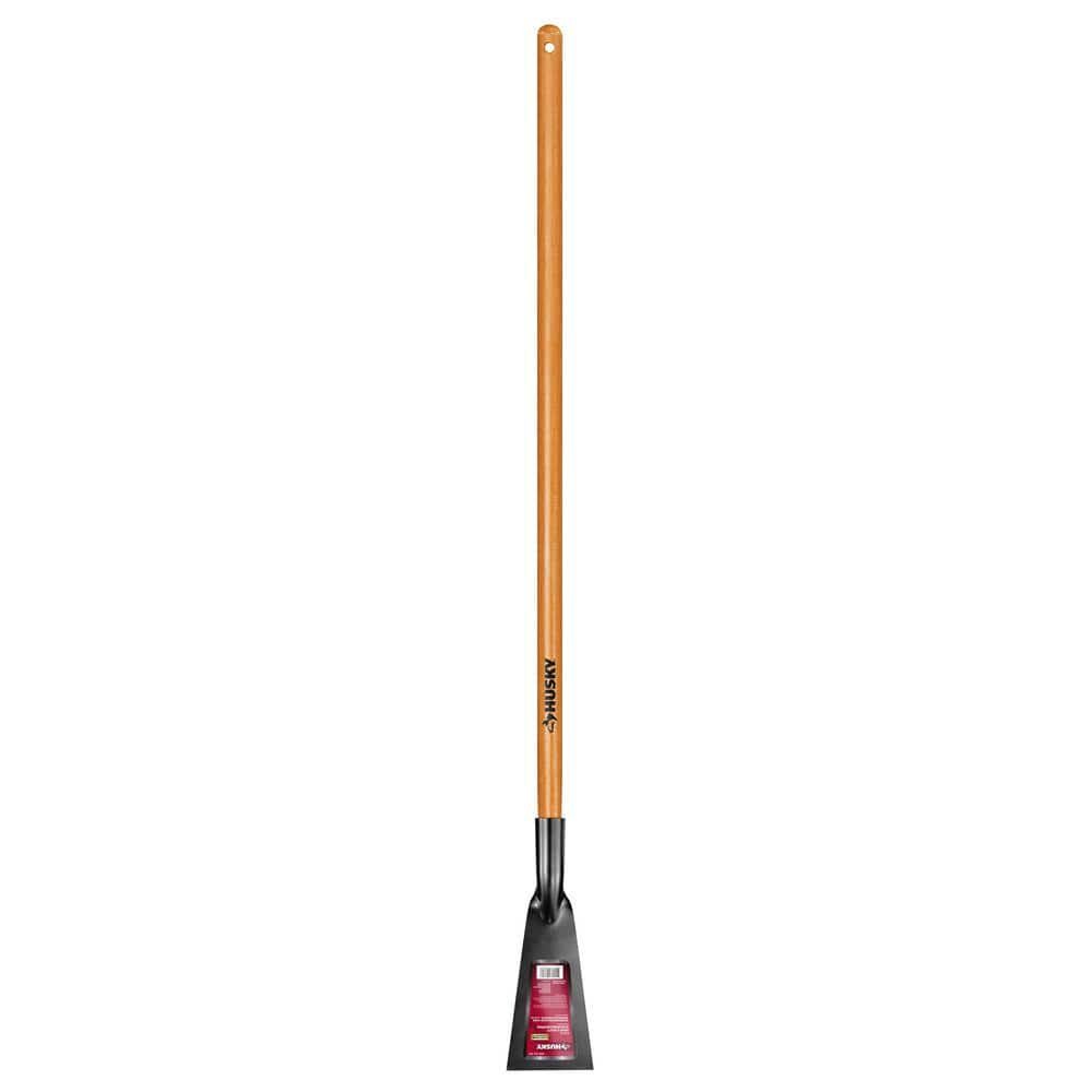 Husky Ice Scraper 51 Inch Heavy Duty Carbon Steel Blade Wood Handle Snow Tool gallery