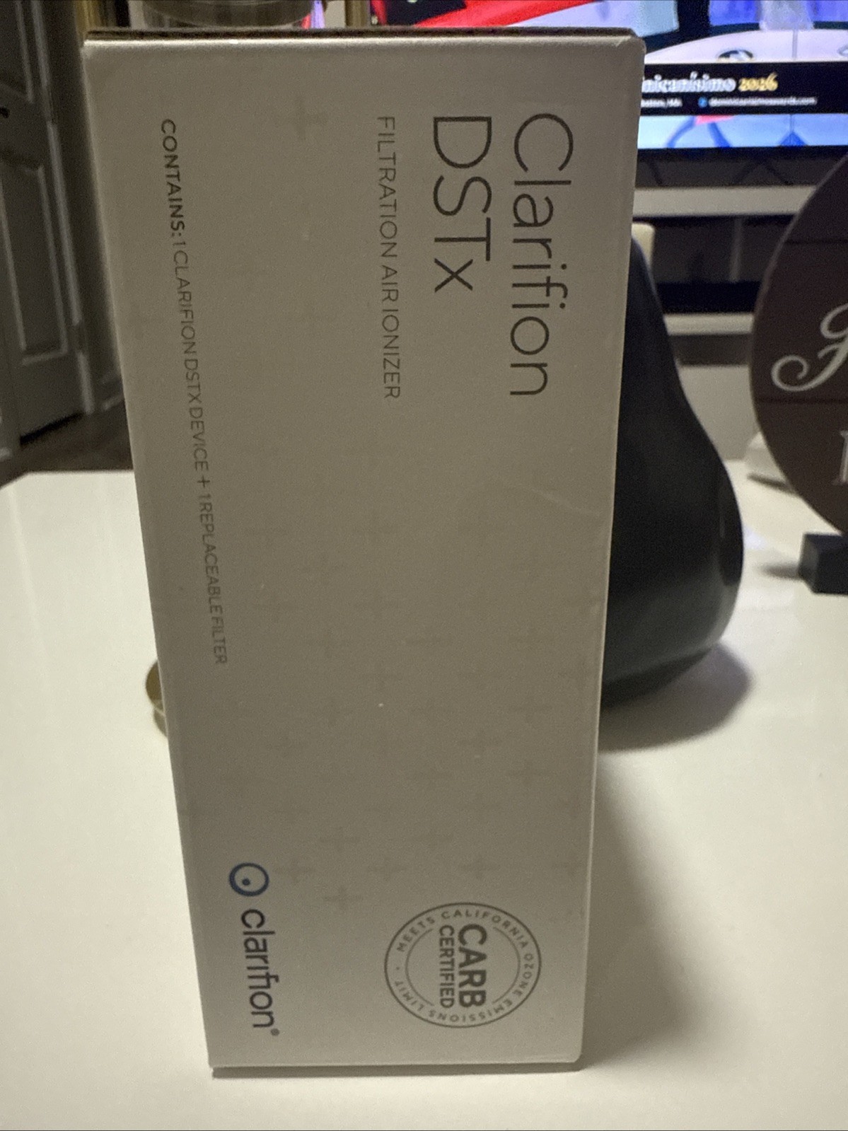 Clarifion - DSTx Filtration Air Purifier Plug In Air Ionizer HEPA gallery