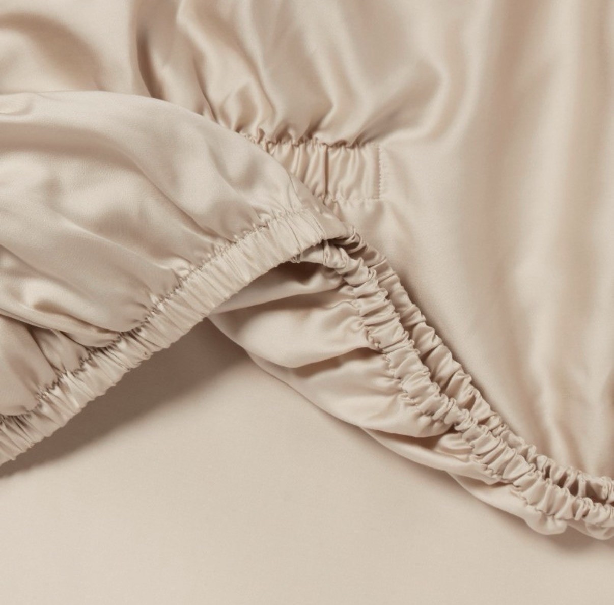 Queen 320 Thread Count Cool TENCEL Lyocell Sheet Set True Khaki - Threshold: gallery