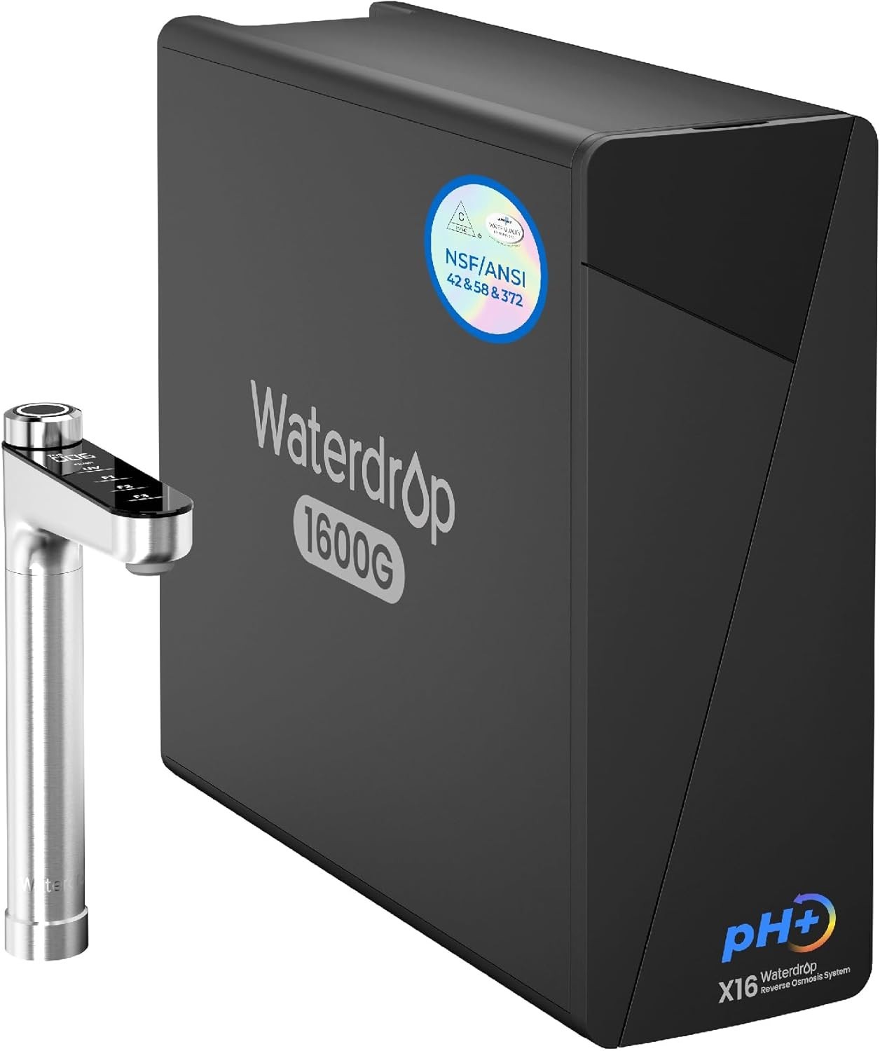 Waterdrop X16-Alkaline Reverse Osmosis Water Filter 11-Stage Filtration 1600 GPD gallery