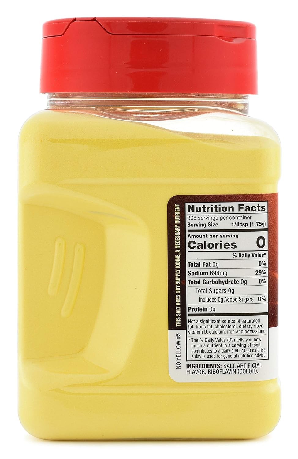 Snappy Buttery Flavored Theater Popcorn Salt, 19 Ounce gallery