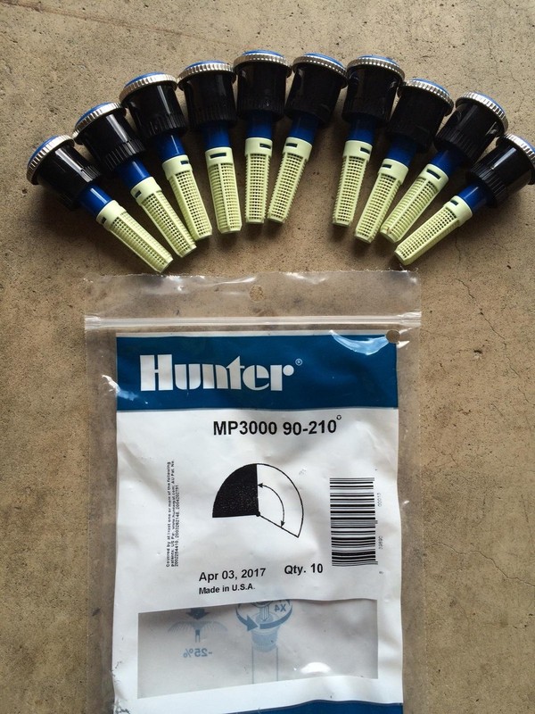 Fluidra Mp300090 10 Pack Hunter Sprinkler Mp Rotator 22 - 30 Radius And gallery