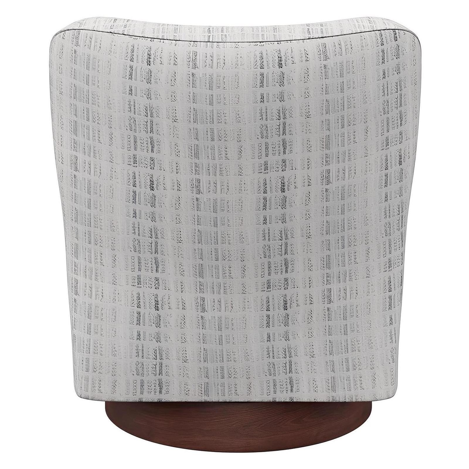 Mist Fabric Swivel Accent Chair (2-Pack) gallery