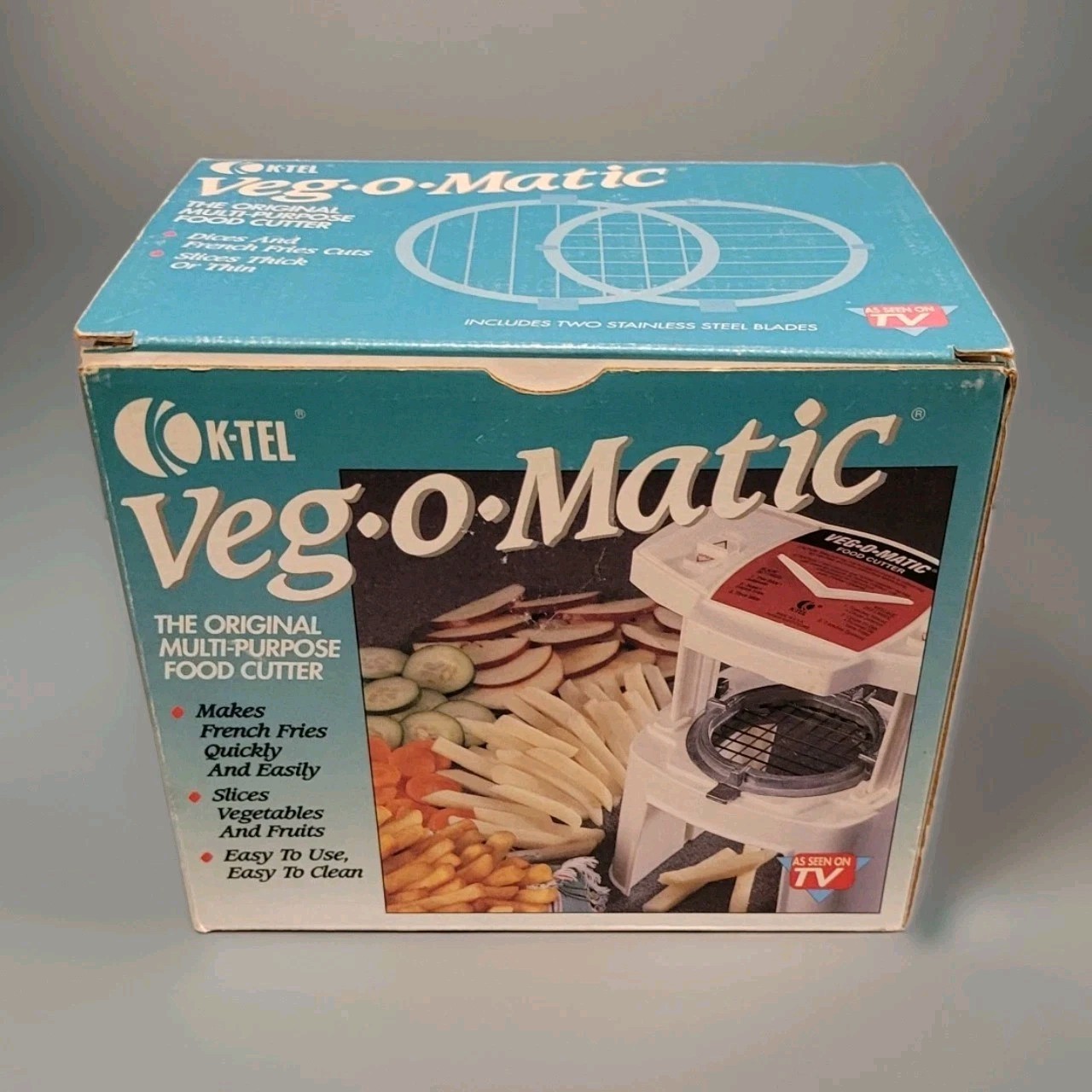 Veg - O - Matic The Original Chopper K-Tel W/manual In Box 2 blades gallery