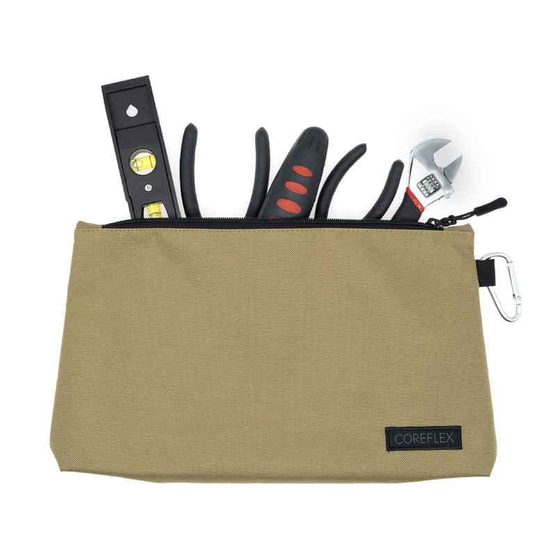Coreflex 6 Pack Tool Pouch Zipper Bag, Small Tool Bag, Multipurpose Storage gallery