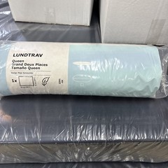 Ikea Lundtrav Queen Thin Sleeping Pillow Down Filled Super Soft Duck Feathers