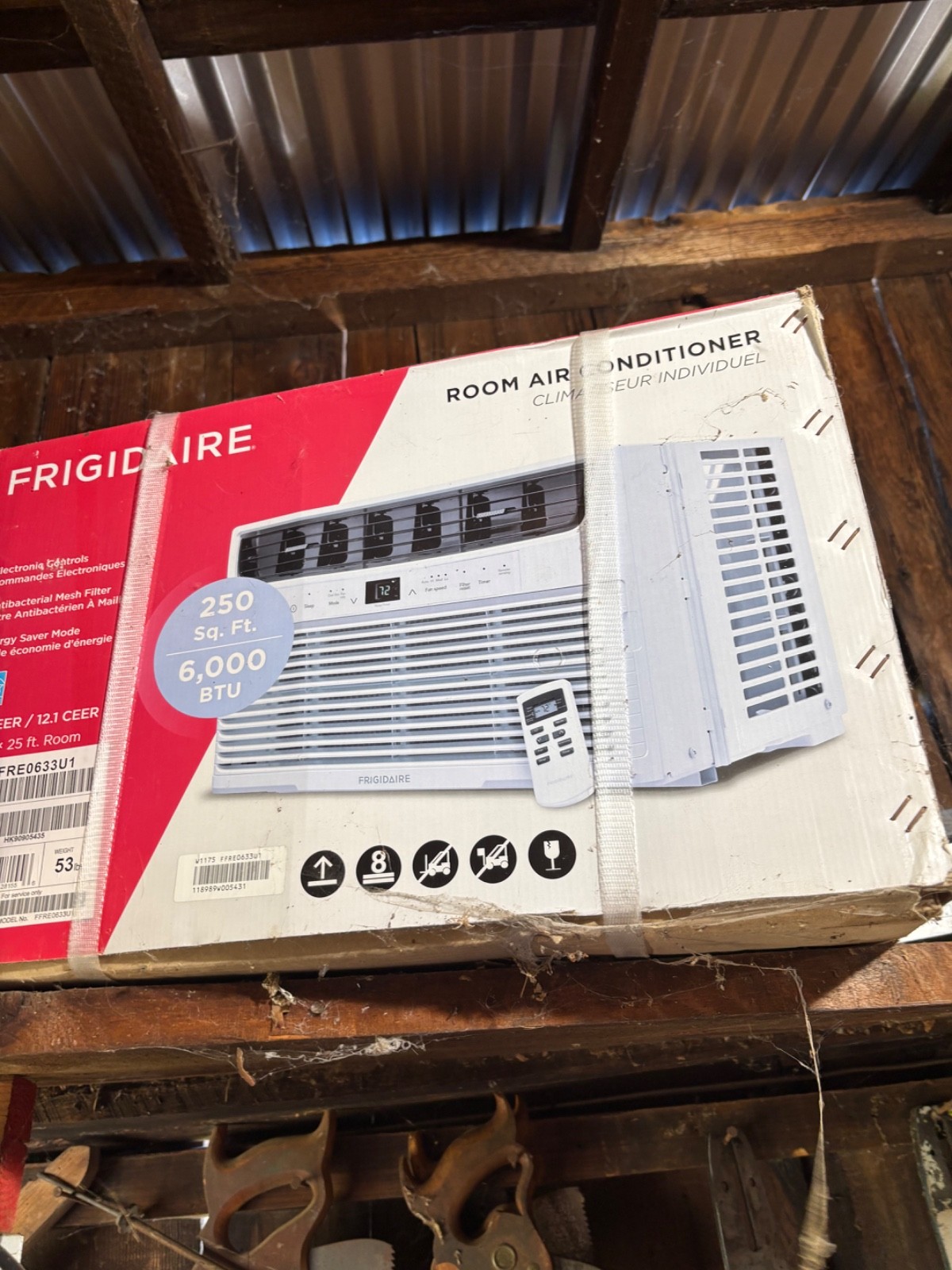 Frigidare Window Mounted Room Air Conditioner 6000BTU - White (FFRA062WAE) gallery