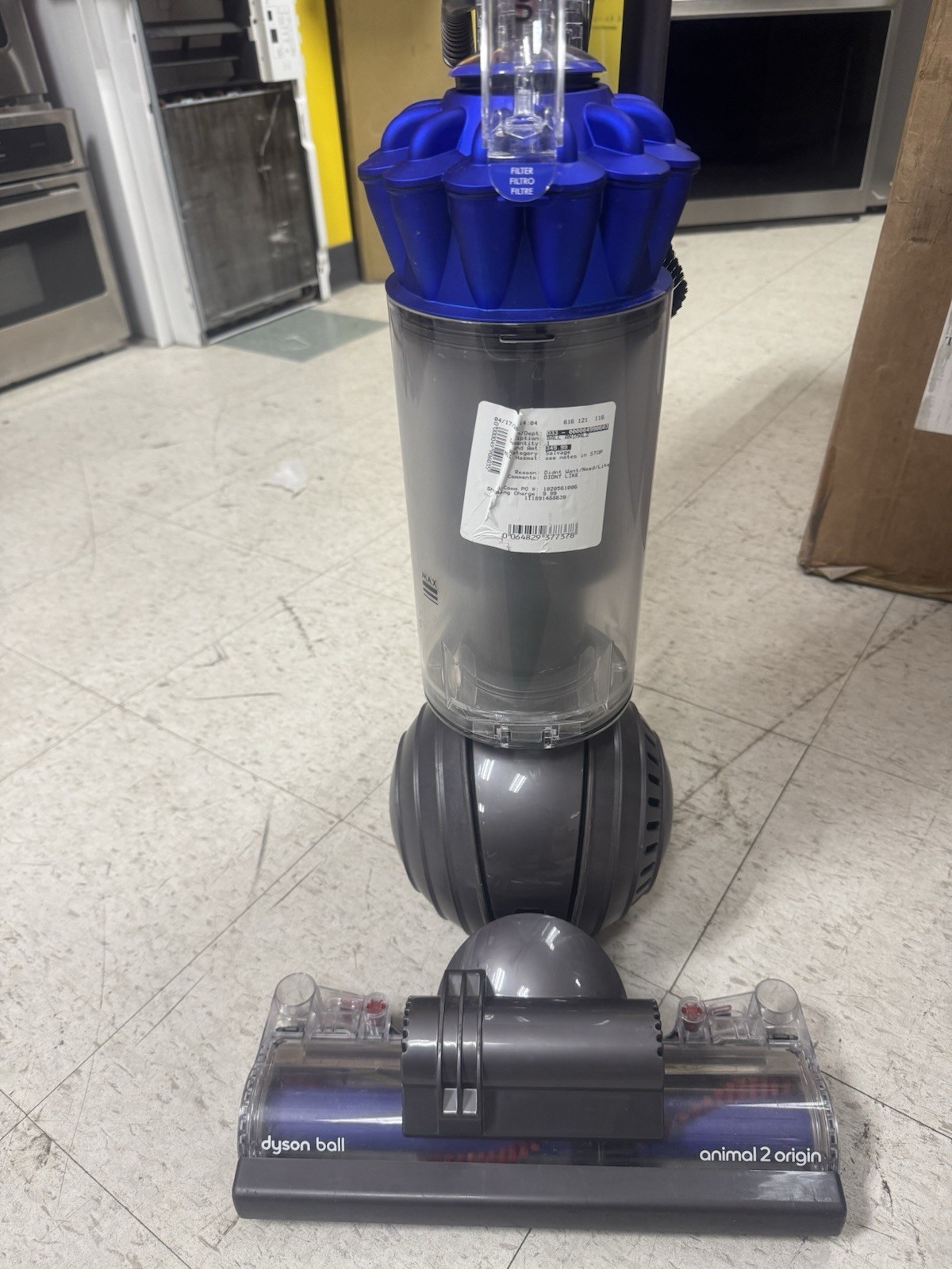 Dyson Ball Animal 2 Origin Upright Vacuum Cleaner - Blue (381358-01) gallery