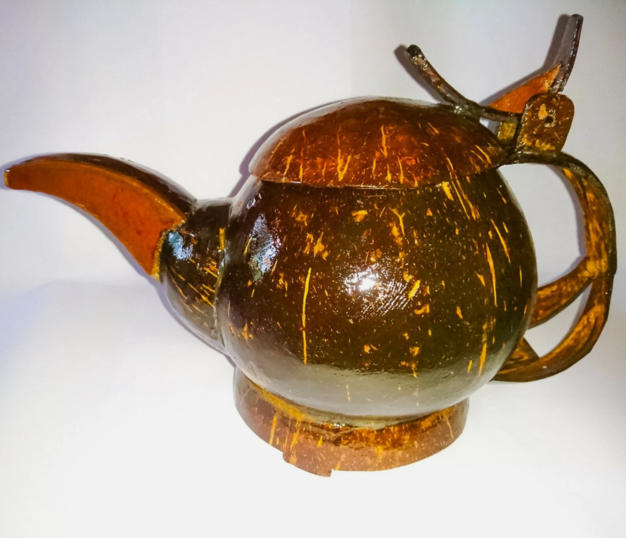 Coconut Shell Jug ECO Friendly Organic Healthy Free Shipping 1Set (2pcs) gallery