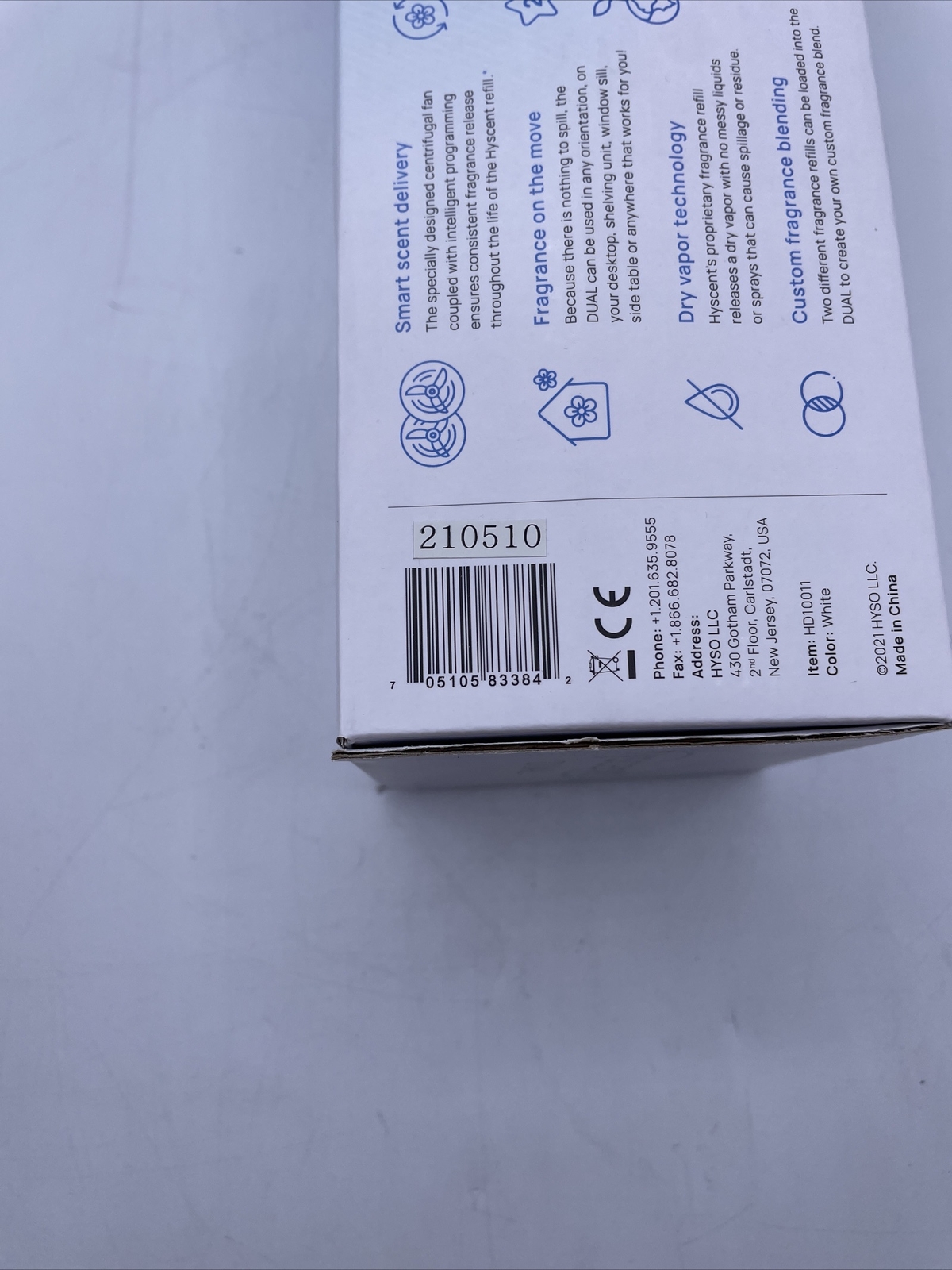 Hyscent Dual 2 in 1 Fragrance Diffuser gallery