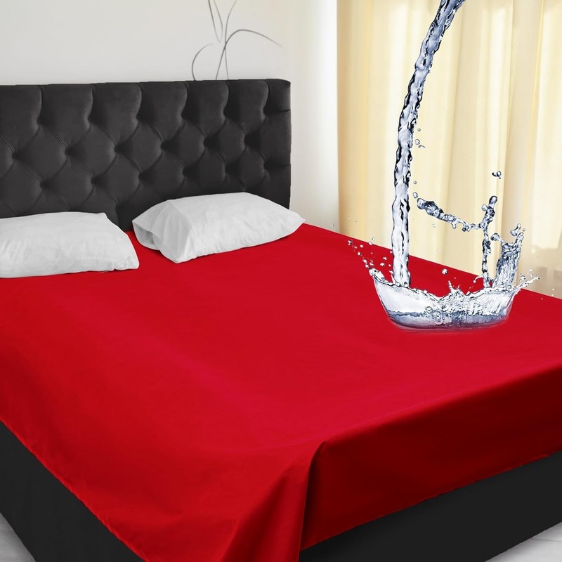 Comfortable Thin Summer Blanket 78" x 82" - Waterproof Queen Size Protector gallery