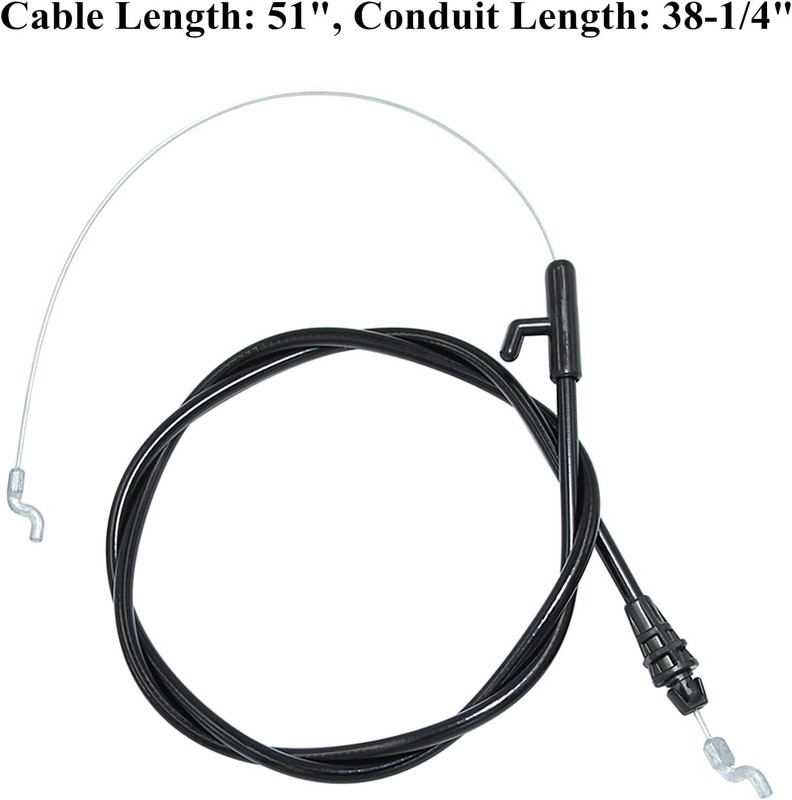 946-04661A Control Cable Compatible Craftsman MTD Murray Bolens Huskee 746-04661 gallery