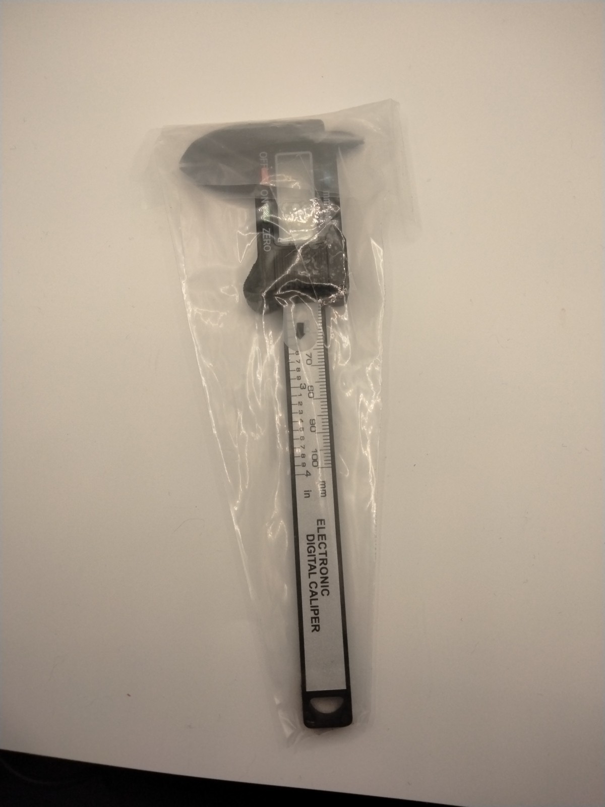 Electronic Digital Caliper 0-4 Inches Millimeter Measuring Tool LCD Display New gallery