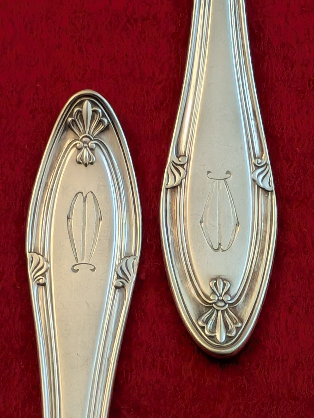 Gorham Providence Silverplate Butter Spreader 5 3/4" Monogram W or M gallery