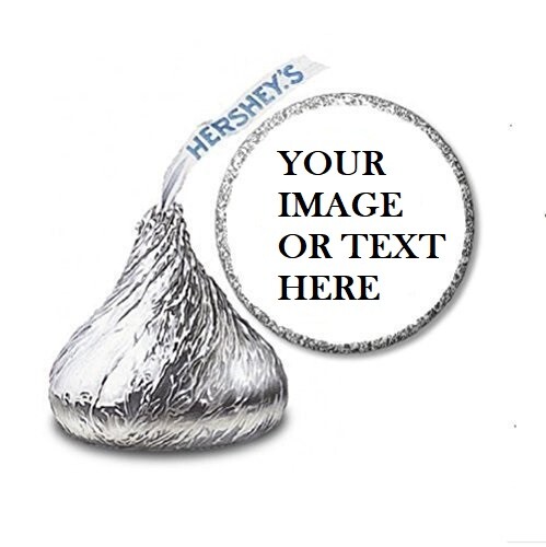 108 Custom Personalized Labels Stickers Hershey's Kisses Candies Party Favors gallery