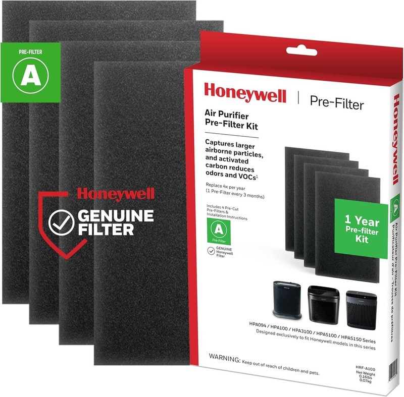 Air Purifier Pre Kit Filter, 4 Count Pack of 1 - Allergen Air Filter Targets ... gallery