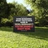 Ever Wondered What You'd Have Done In 1930s Germany Anti Fascism Yard Sign gallery