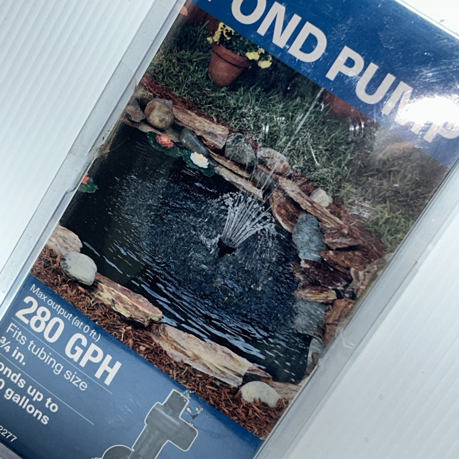 smartpond 280 -GPH Submersible Corded Electric Pond Pump gallery