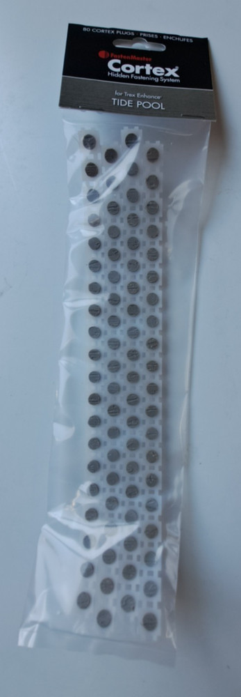 80 TIDE POOL COLLATED FASTENMASTER CORTEX TREX DECKING PLUGS ® COMPOSITE
