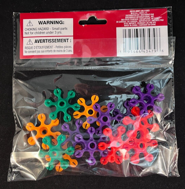 Teaching Tree - Building Blocks - 14 Pieces - Approx. 1.5 Inch Round Blocks gallery