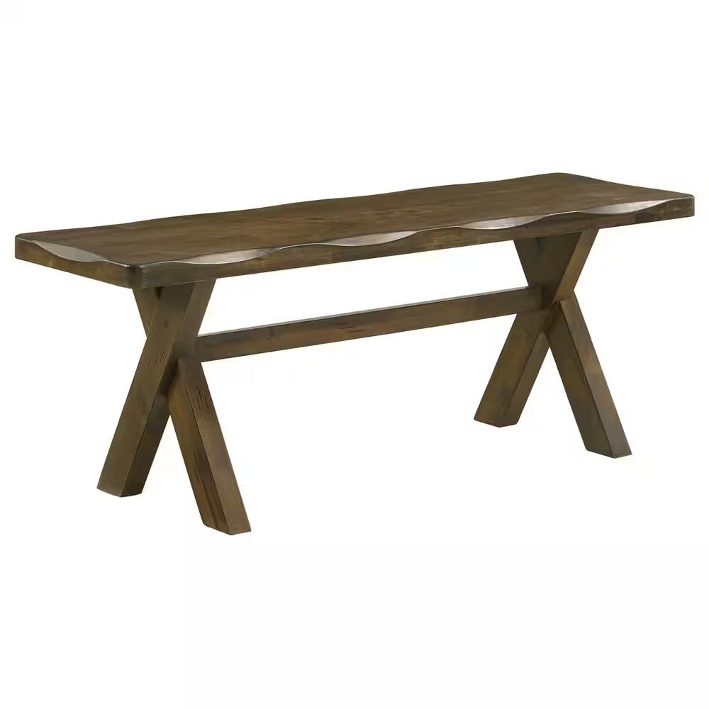 Alston Knotty Nutmeg Dining Bench gallery