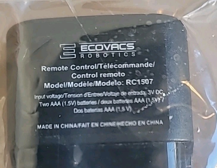 NEW Genuine Ecovacs Robotics RC1507 Remote - Deebot N79 N79S N79W M80 M81 gallery