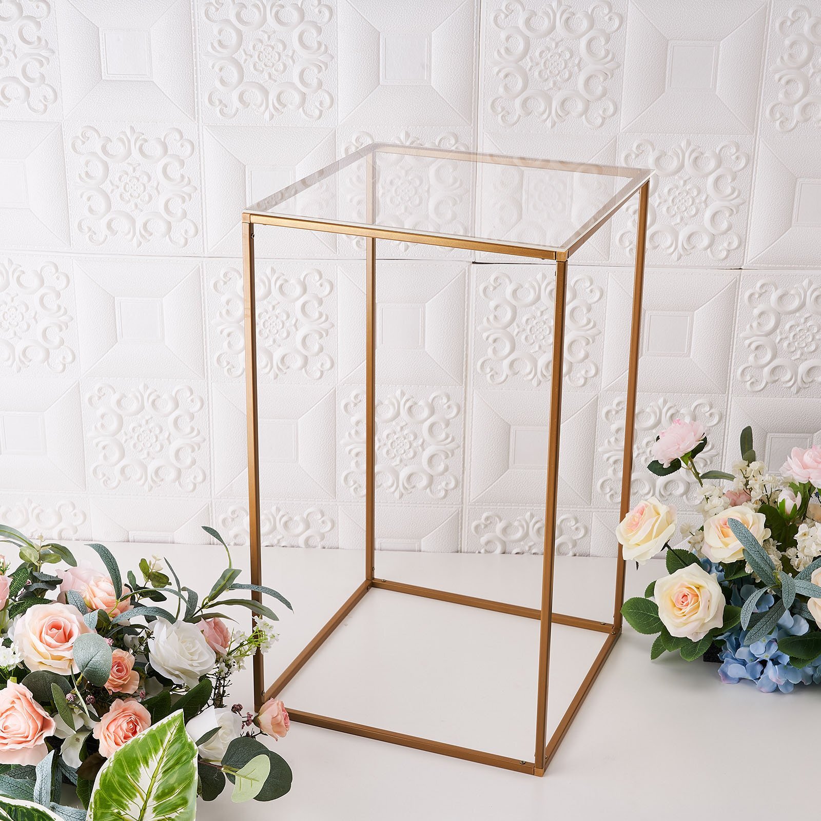 2 CLEAR 14" PLEXIGLASS SHEETS Square Acrylic Sign Boards Party Wedding Crafts gallery