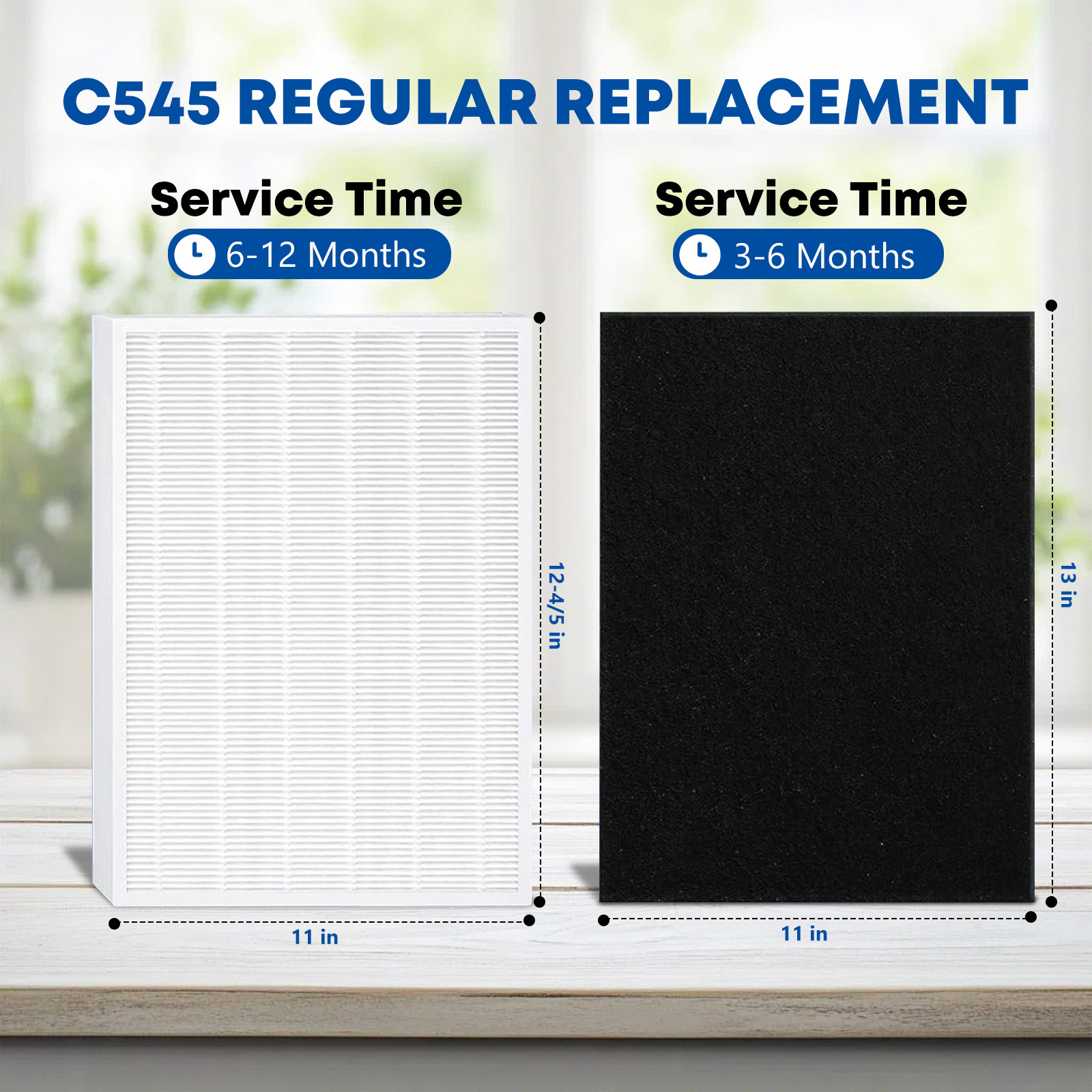 (4+16) C545 HEPA Replacement Filter S Compatible with Winix C545 Air Purifier gallery