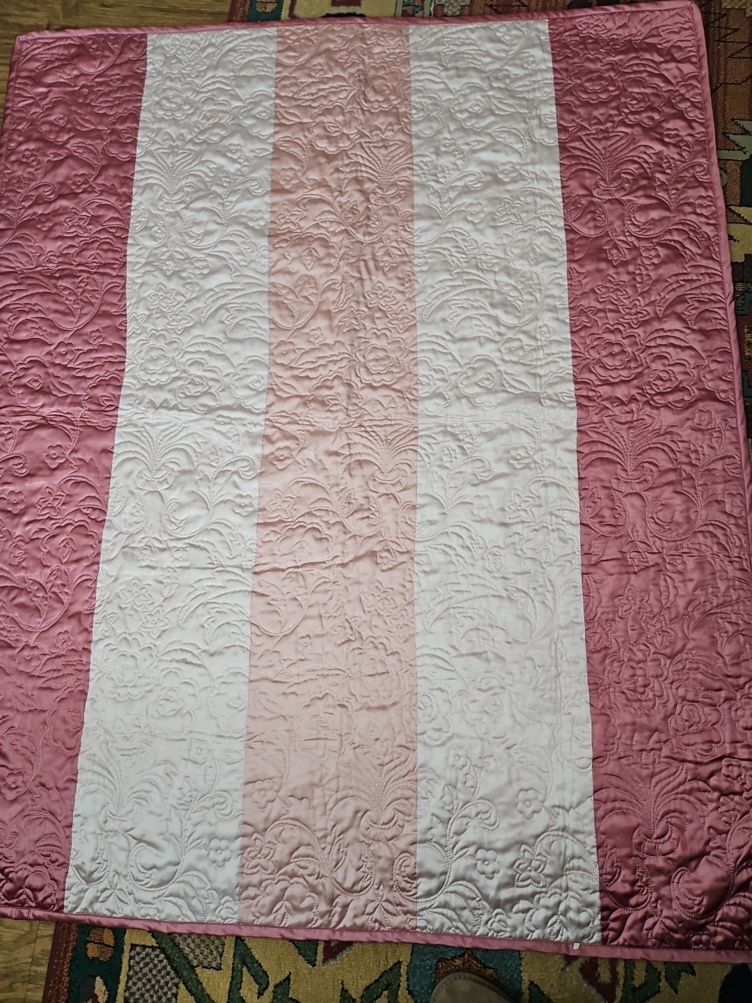 Pink Satian Throw 5ft × 41 Inches gallery