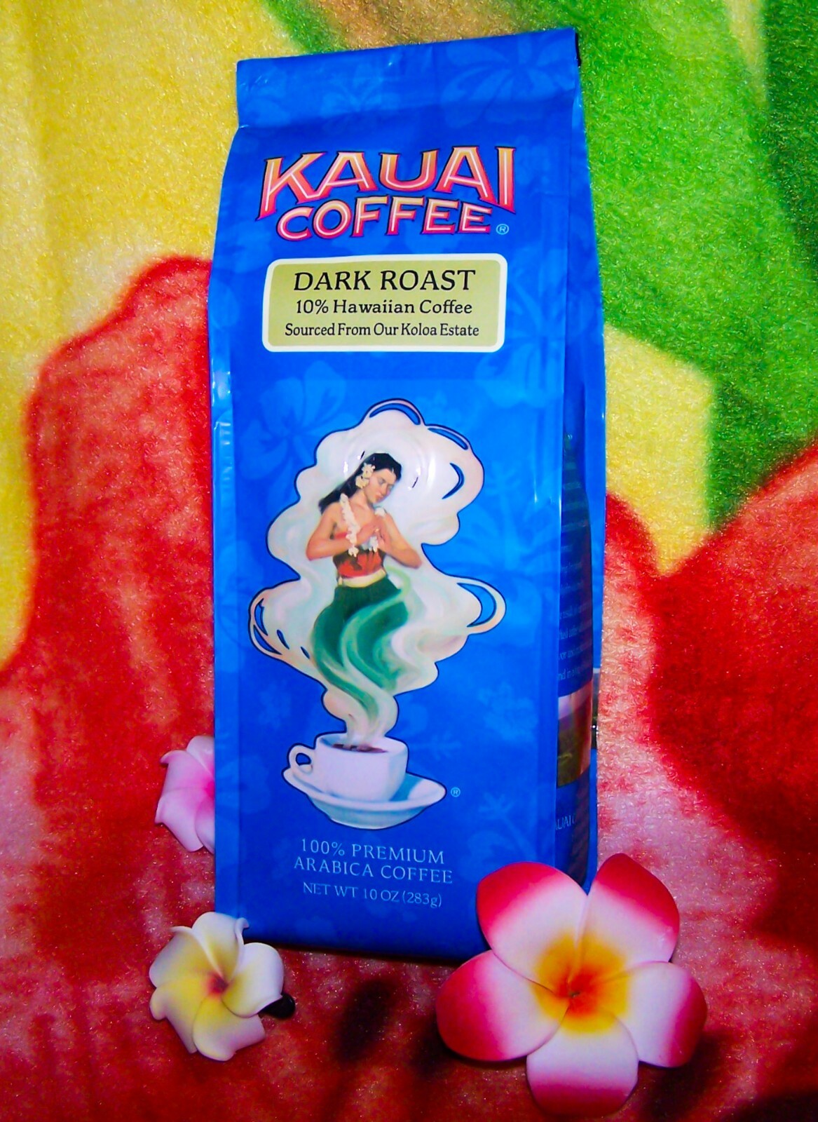 Kauai Coffee Dark Roast Fine Ground 10oz Hawaiian Estate *BEST BY: 1-26-25 gallery