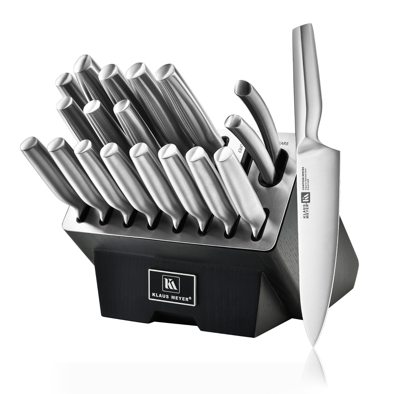 Klaus Meyer Contour Finest high carbon steel 19 Piece Knife Block Set gallery