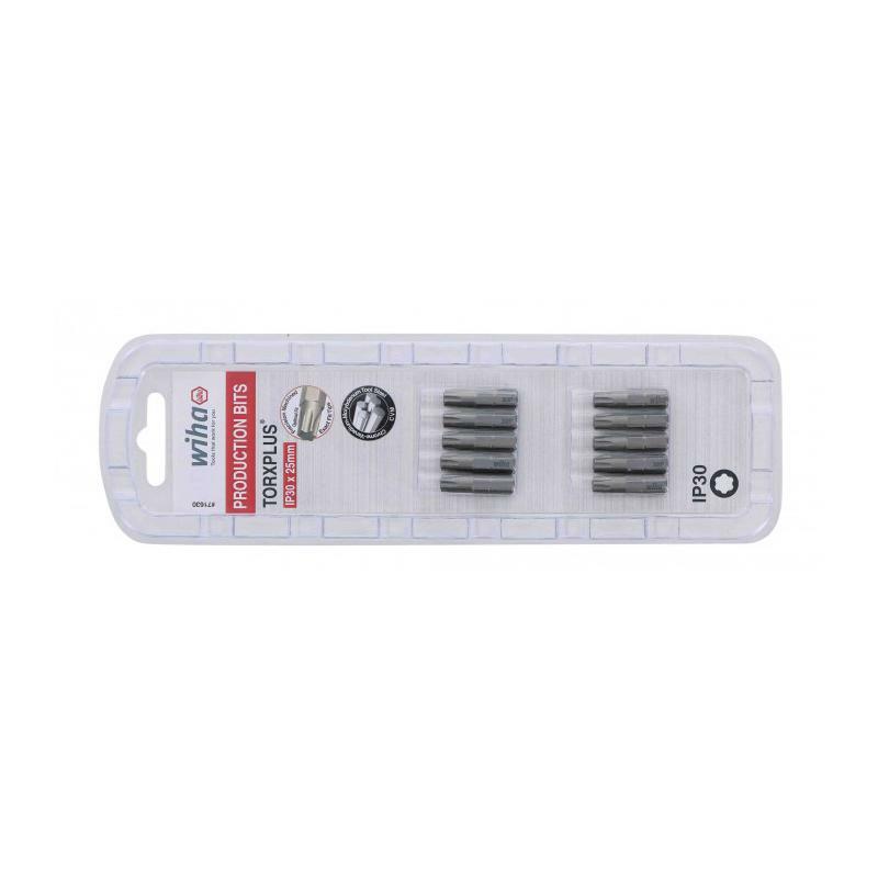 Wiha Tools 71630 TorxPlus Insert Bit IP30 x 25mm Pack of 10 Bits gallery