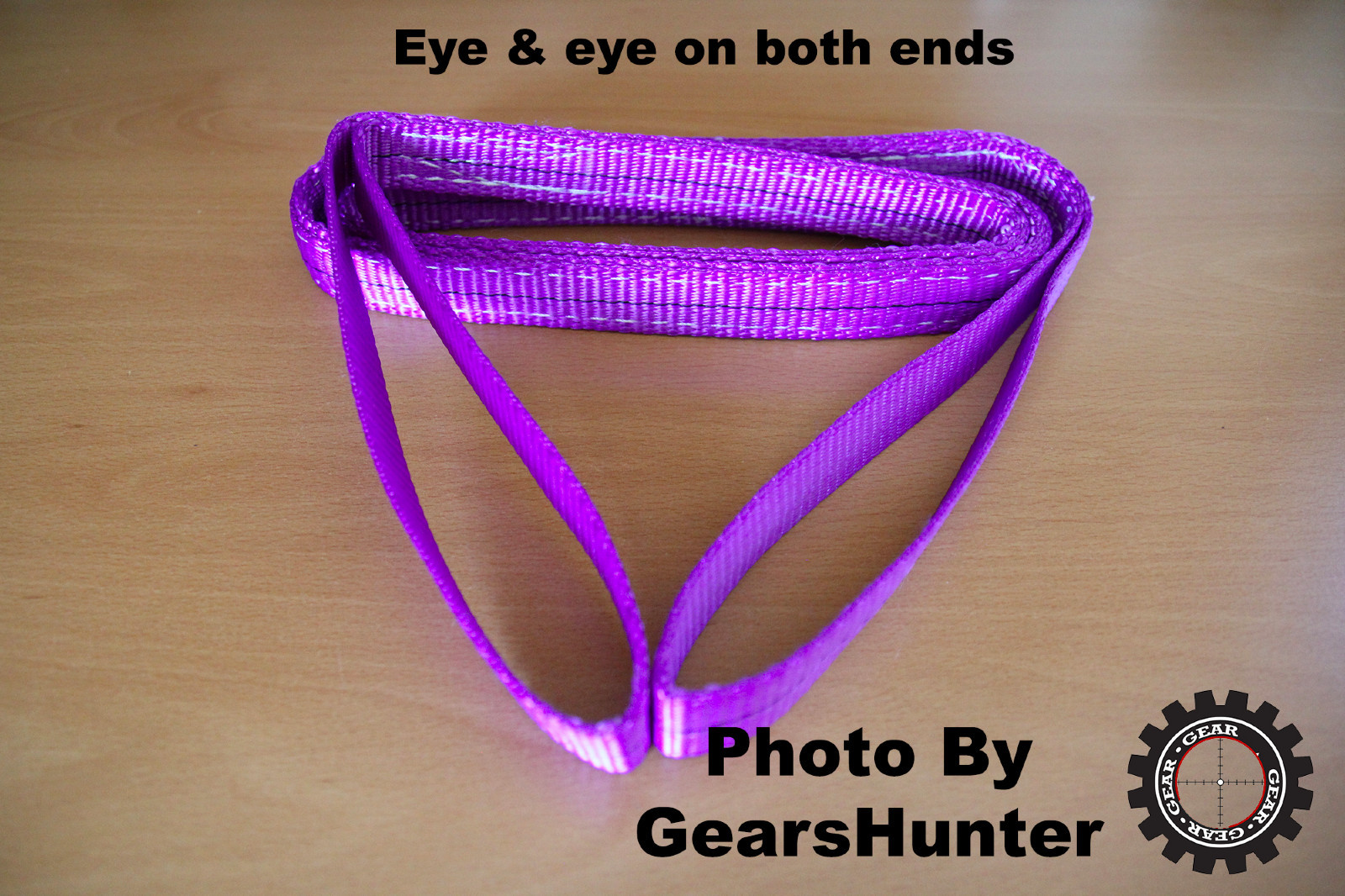 1" (Various Length) 2-Ply Nylon Web Sling Lift Tow Strap Heavy Duty 11000LBS gallery