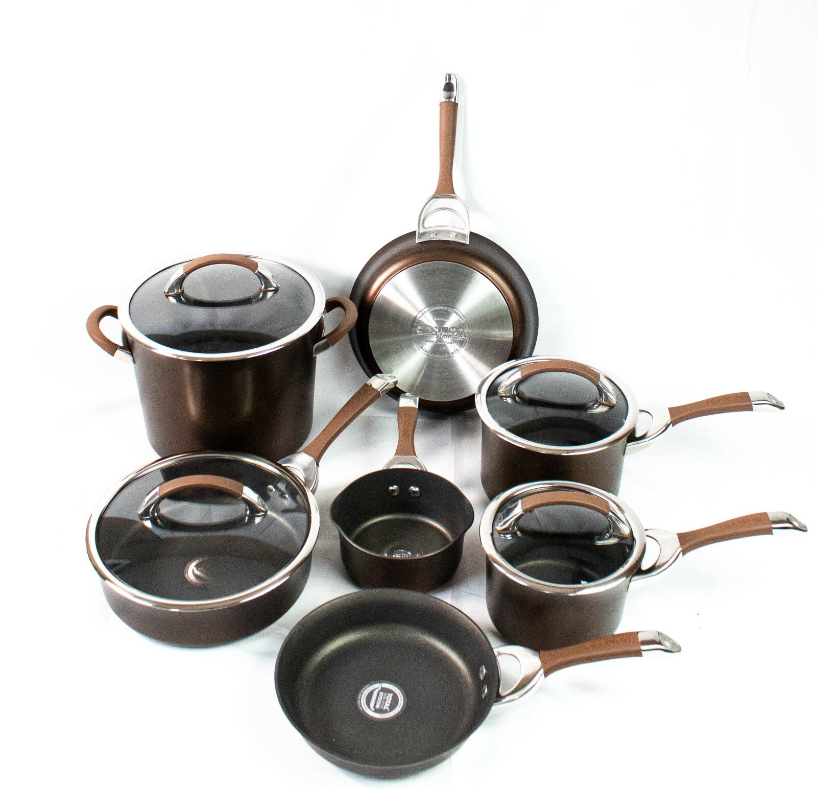 Circulon Symmetry Hard-Anodized Nonstick 11-Piece Cookware Set gallery