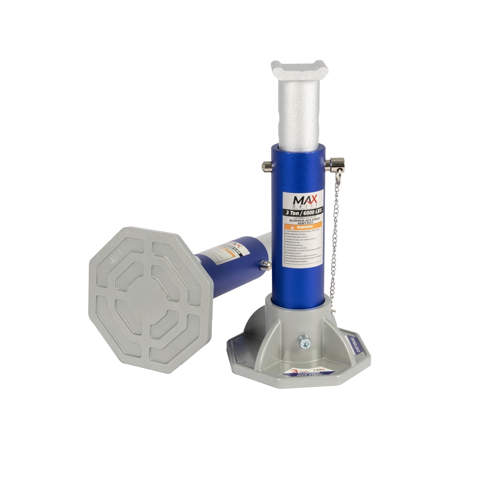 3-Ton High-Strength Aluminum Lightweight Jack Stands for Cars, SUVs, and Ligh... gallery