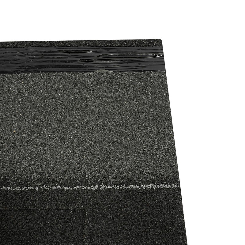 16pcs Asphalt Roofing Shingles 40 × 13 in Carbon Black 2.32 m² Coverage gallery