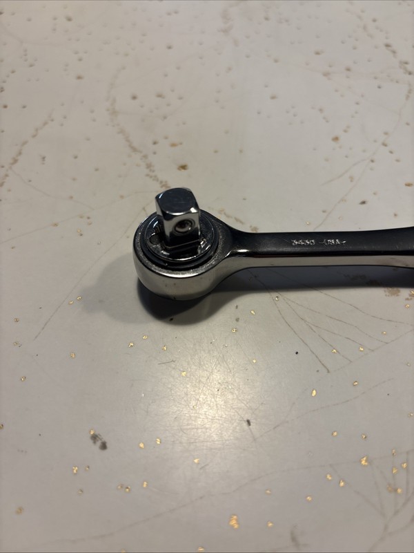 Wright Tool Compact Contour Handle Ratcheting Socket Wrench 3/8" Drive 3430 USA gallery