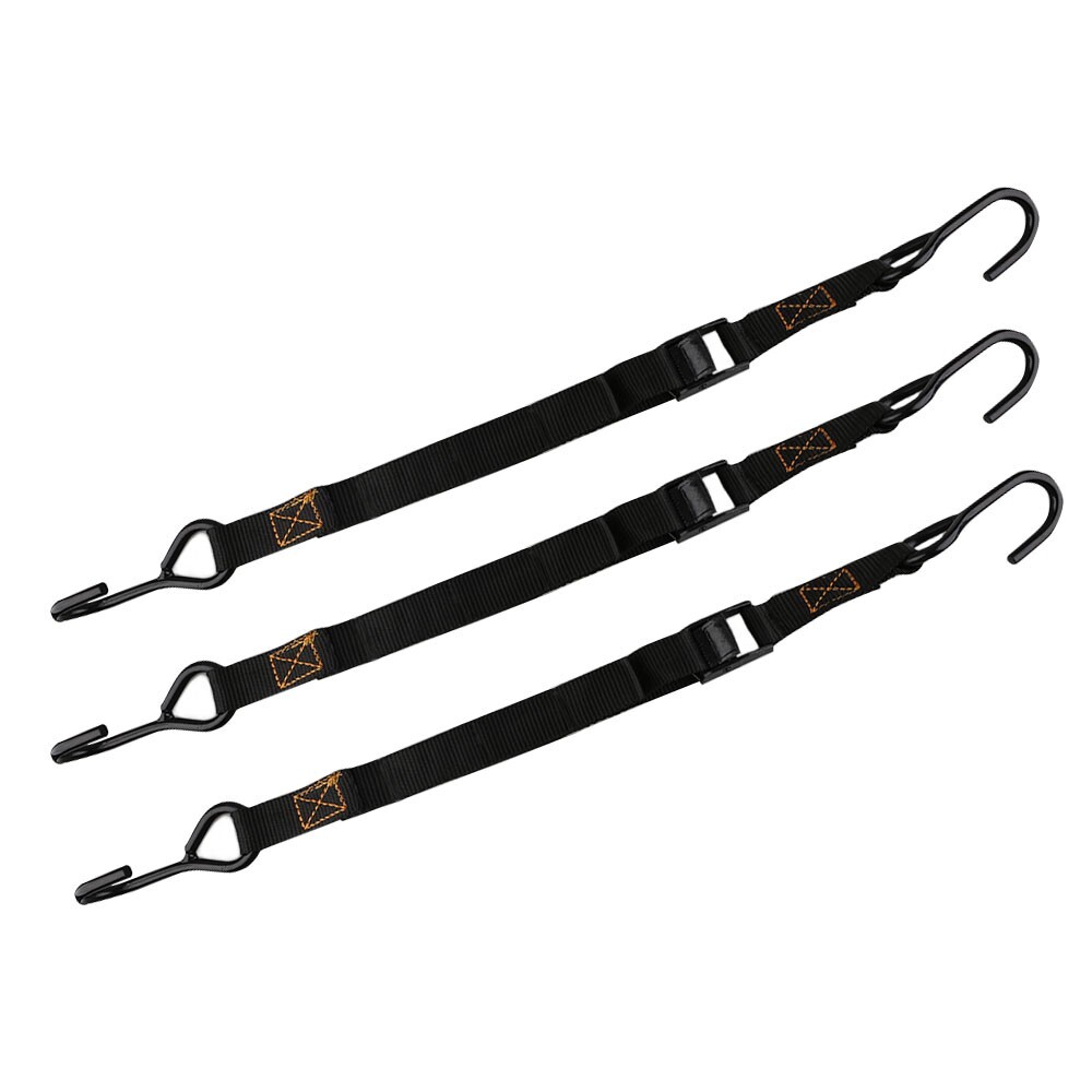 Lashing Straps with Buckles Adjustable Cam Buckle Tie Down Cinch Strap (1''x6') gallery
