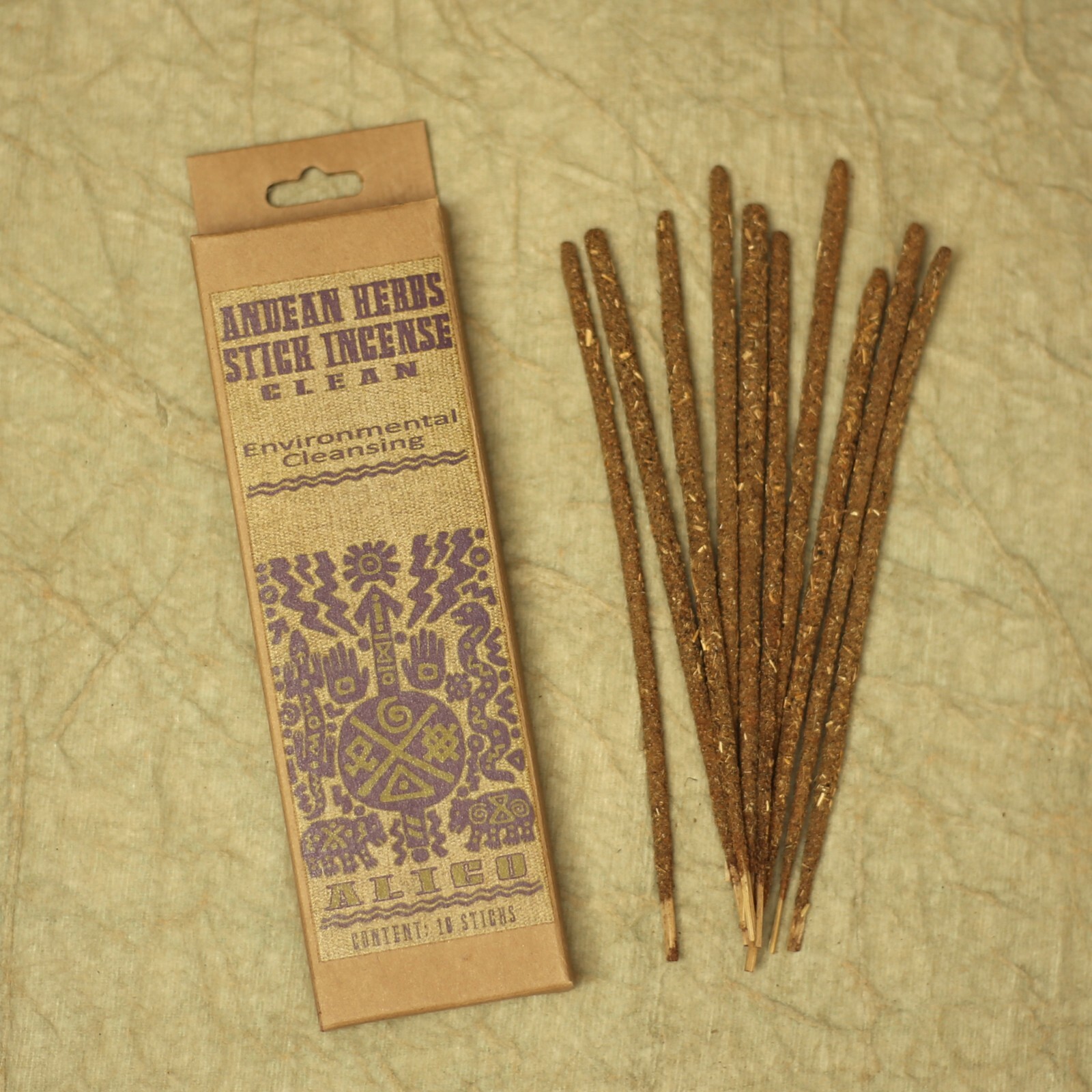 Smudging Incense - Clean - Andean Herbs Incense Sticks - Environmental Cleansing gallery