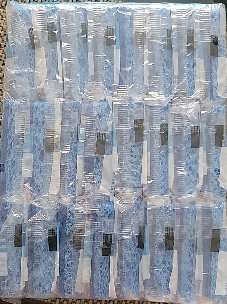 Scotch-Brite ZERO SCRATCH BLUE Scrub Sponges 24 Individual Wrapped Scrub Sponges gallery