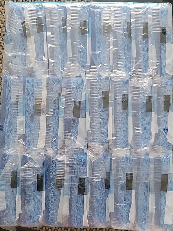 Scotch-Brite ZERO SCRATCH BLUE Scrub Sponges 24 Individual Wrapped Scrub Sponges gallery
